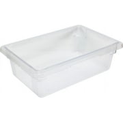 TrueCraftware- 3 Gallon Clear Food Storage Box Polycarbonate 12" X 18" X 6"- Food Storage Container Meal Prep Containers Reusable for Home Cafeteria Kitchen Organization Dishwasher Safe