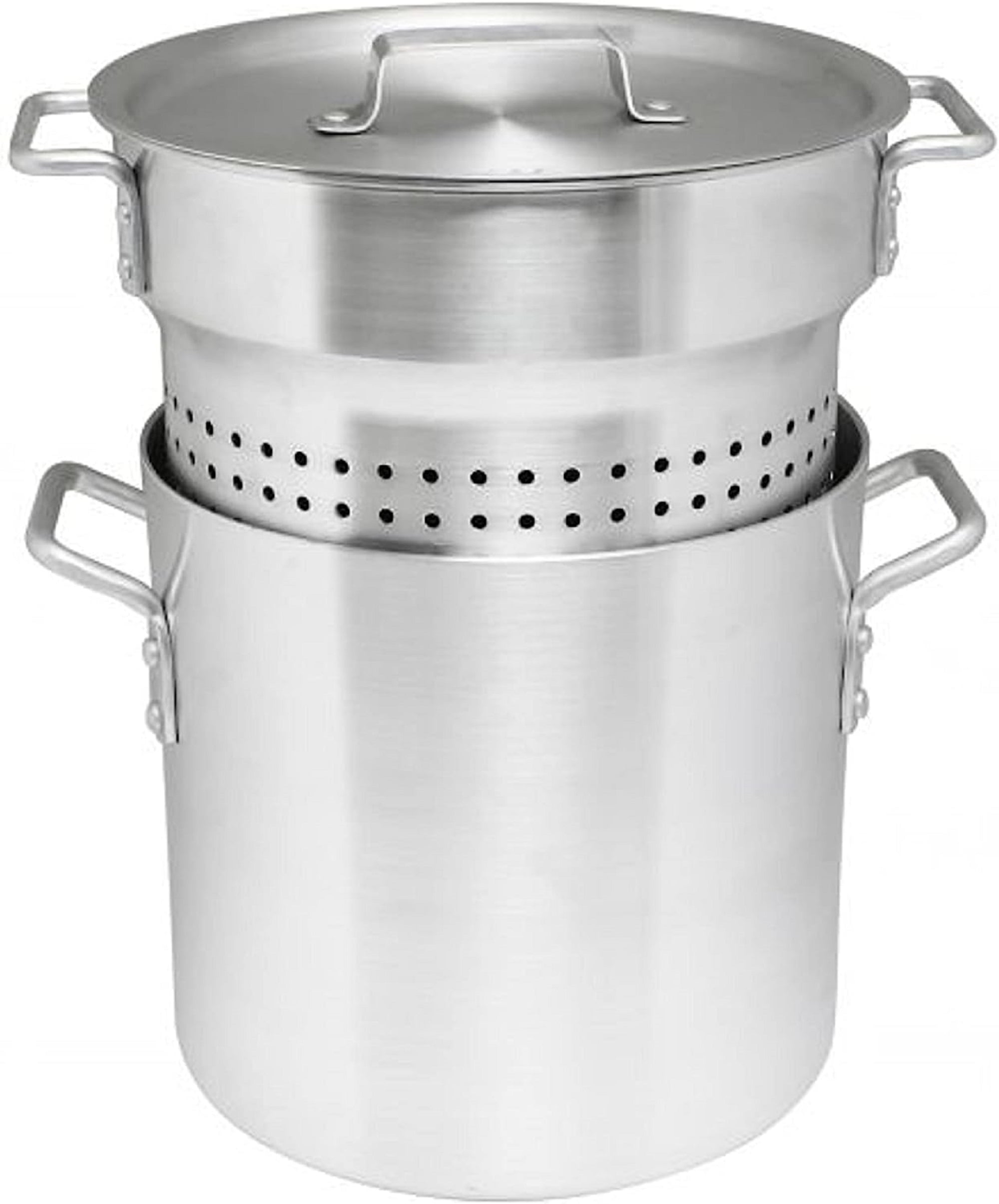 TrueCraftware – 3 Piece Set- 12 qt. Aluminum Pasta Cooker- Multipurpose ...