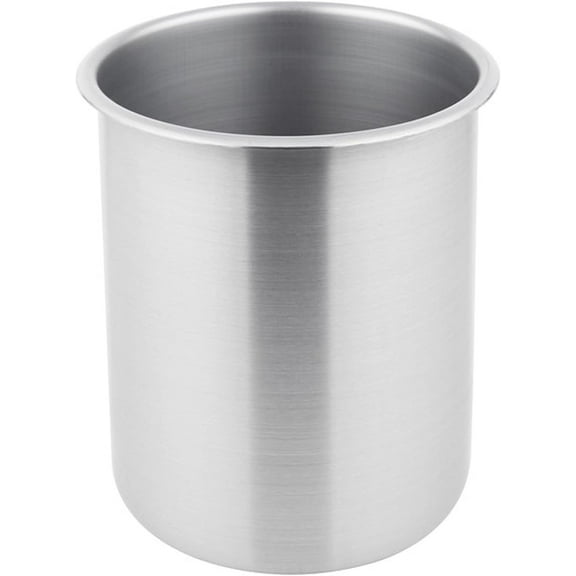 TrueCraftware- 4-1/4 Qt. Stainless Steel Bain Marie Pot -for Sauces Warmer and Soup Chafer Soup Pot Soup Station Applicable to Restaurant Catering Buffet Parties Banquets Commercial Use