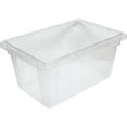 thumbnail image 1 of TrueCraftware- 4.75 Gallon Clear Food Storage Box Polycarbonate 12" X 18" X 9"- Food Storage Container Meal Prep Containers Reusable for Home Cafeteria Kitchen Organization Dishwasher Safe, 1 of 6