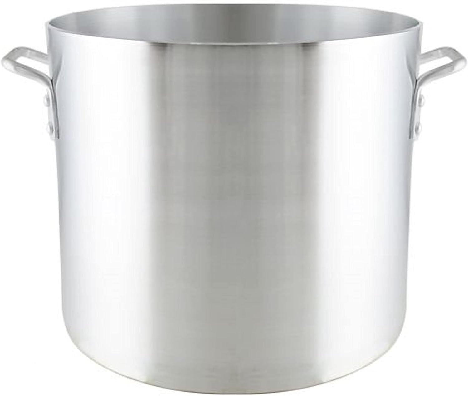 TrueCraftware- 40 qt. Heavy-Duty Aluminum Stock Pot with Riveted Handle ...