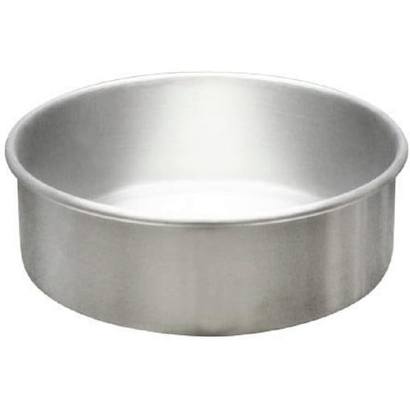 TrueCraftware- 6" X 2" Aluminum Round Layer Cake Baking Pan 1.0MM- Bakeware for Cake Pizza Layer Cake Pans Easy Releasing Cake Baking Pans Circle Cake Pans Cake Tin Cheesecake Mold