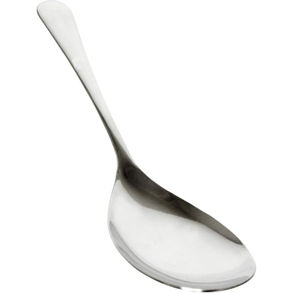 TrueCraftware- 8-3/8" Multi Serving Spoon Stainless Steel- Buffet Serving Spoon Large Serving Spoon Solid Spoons Hostess Serving Utensils for Catering Buffet Party Kitchen Restaurant