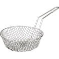thumbnail image 1 of TrueCraftware - 8- inch Round Coarse Mesh Culinary Basket, Nickel Plated, 1 of 6