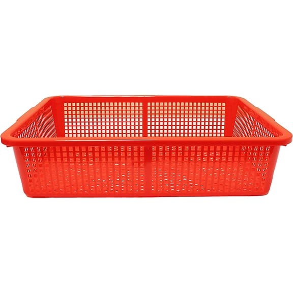 TrueCraftware - Commercial Grade 21 3/4" X 17" Plastic Square Colander