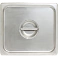 thumbnail image 1 of TrueCraftware- Half Size Solid Stainless Steel Anti-Jamming Steam Pan Cover 24 Gauge- Chafing Anti-Jam Steam Table Pan Lid Catering Metal Food Pan Cover for Restaurant Events Catering, 1 of 5