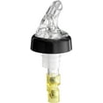 thumbnail image 1 of TrueCraftware- Set of 12 Measured 1-1/2 oz Liquor Pourer with Yellow Tail & Black Collar Acrylonitrile- Cocktail Shot Dispenser Liquor Bottle Pourers Alcohol Liquor Pourers Bar Bartender Accessories, 1 of 6