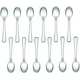 thumbnail image 1 of TrueCraftware-Set of 12 Stainless Steel Jewel Demitasse Spoon- Stainless Steel Flatware Cutlery Kitchen Tableware Set for Home and Restaurant for Stirring Coffee Dessert Cake Ice Cream Cappuccino, 1 of 7