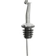 thumbnail image 1 of TrueCraftware- Set of 12 Stainless Steel Tapered Liquor Pourer with Flip Cap Medium Flow- Cocktail Shot Dispenser Liquor Bottle Pourers Spouts Alcohol Liquor Pourers Bar Bartender Accessories, 1 of 5