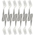 thumbnail image 1 of TrueCraftware- Set of 12 Stainless Steel Wilshire Dinner Fork - Stainless Steel Flatware Cutlery Kitchen Tableware Set for Home and Restaurant Table Forks Flatware Forks Silverware Forks, 1 of 6
