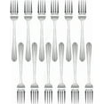 thumbnail image 1 of TrueCraftware- Set of 12 Stainless Steel Winsor Oyster Fork 1.5mm Thickness- Stainless Steel Flatware Cutlery Kitchen Tableware Set for Home and Restaurant Appetizer Seafood Forks Silverware, 1 of 6