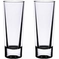 thumbnail image 1 of TrueCraftware- Set of 2 Polycarbonate 2 oz Straight Round Shot Glass with Heavy Base Clear Color- Liquor Plastic Drinking Glass Clear Shot Glass Tequila Shots for Whiskey Tequila Vodka Espresso, 1 of 7