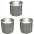 thumbnail image 1 of TrueCraftware- Set of 3 Aluminum 3" X 3" Round Layer Cake Baking Pan- Bakeware for Cake Pizza Layer Cake Pans Easy Releasing Cake Baking Pans Circle Cake Pans Cake Tin Cheesecake Mold, 1 of 6