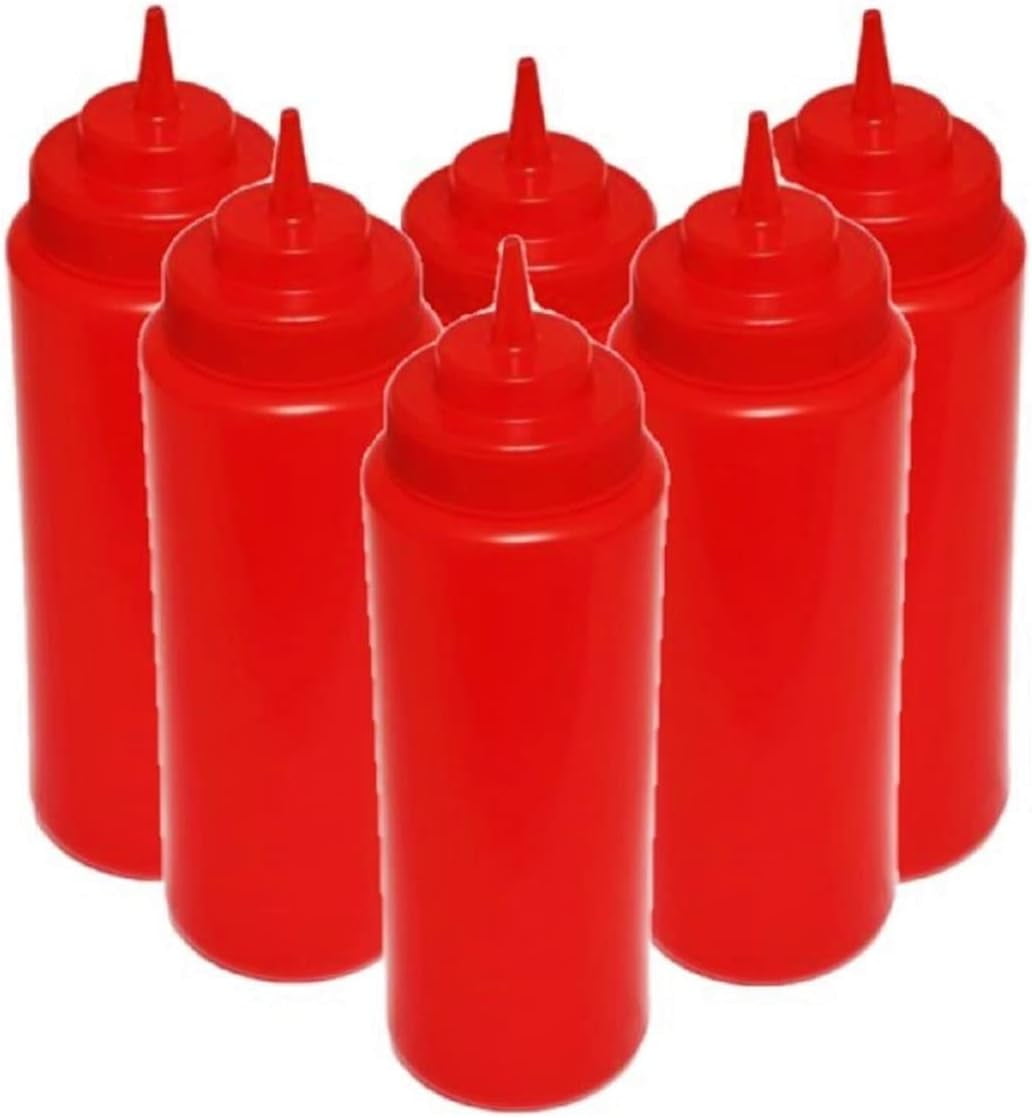 BOTTIGLIA PER SALSA Spremitura, Dispenser Ketchup, Condimento Per - Foto 4