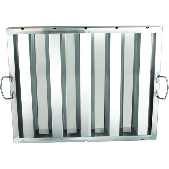TrueCraftware- 20" W x 16" H Stainless Steel Commercial Kitchen Hood Filter - Restaurant Hood Filters Range Hood Filter Range Hood Baffle Grease Filter for Restaurant Kitchen Exhaust Hoods