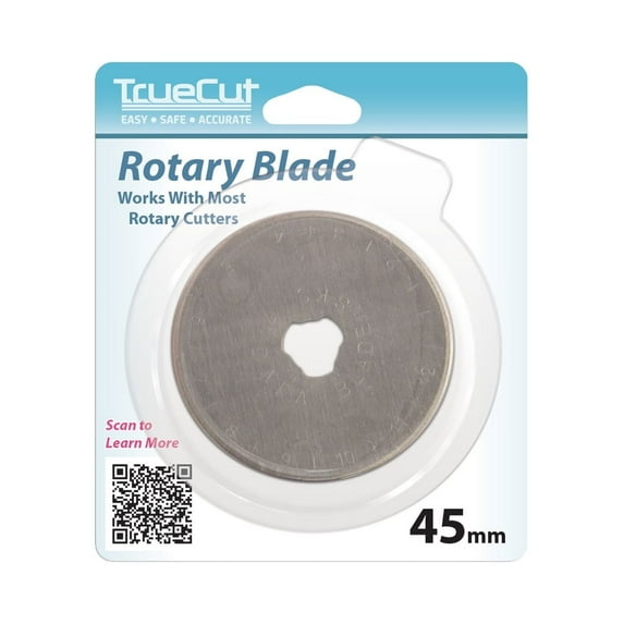 TrueCut Rotary Cutter Replacement Blades for 45mm - 2 Pieces
