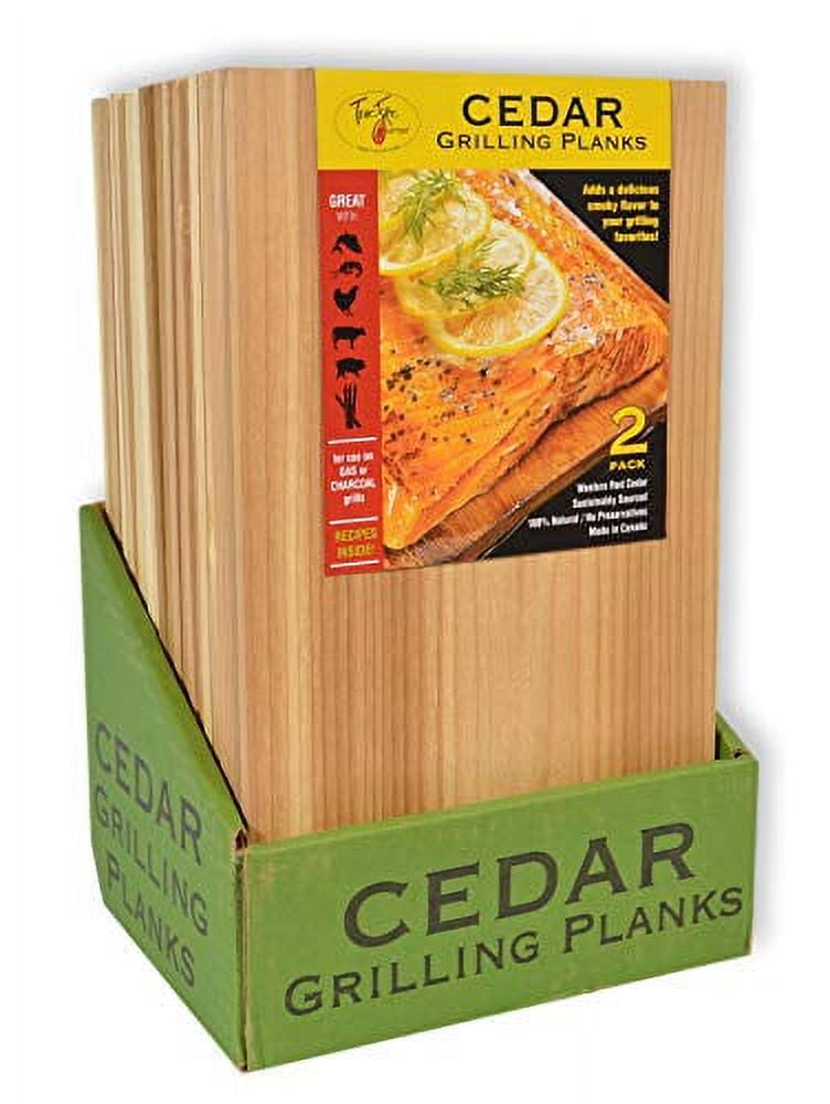 TrueFire Cedar Grilling Planks 7.25 x 16 (24Pack) Premium Sized