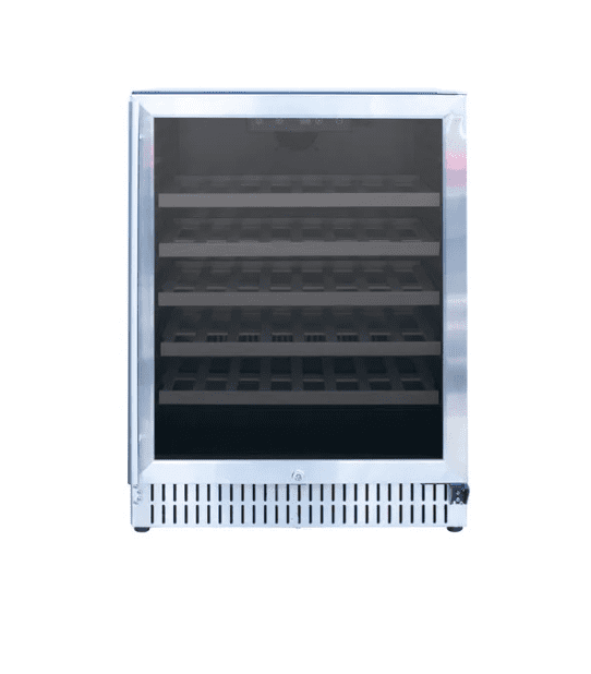 TrueFlame 24-inch Outdoor Rated Wine Cooler - TF-RFR-24W