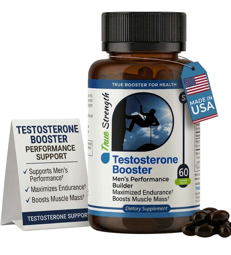 TrueMed Testosterone Booster for Men's with Stinging Nettle Root ...