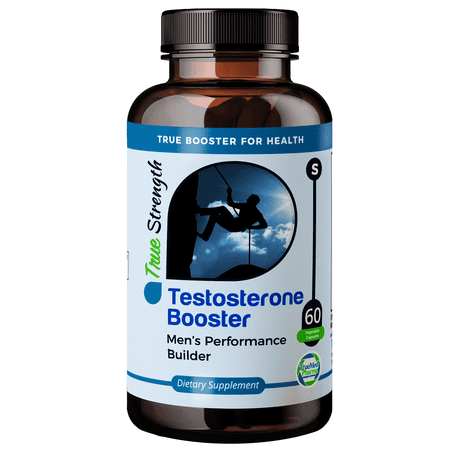 TrueMed Testosterone Booster Stinging Nettle Root Extract, 60 Count