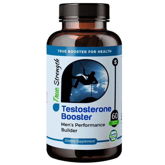 TrueMed Testosterone Booster Stinging Nettle Root Extract, 60 Count