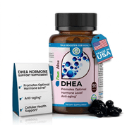 TrueMed DHEA 25 mg Supplement Hormone Balance Support, Healthy Aging & Immune Support, Antioxidant & Metabolism Support, Dehydroepiandrosterone Dietary Supplement for Men & Women, 90 Capsules