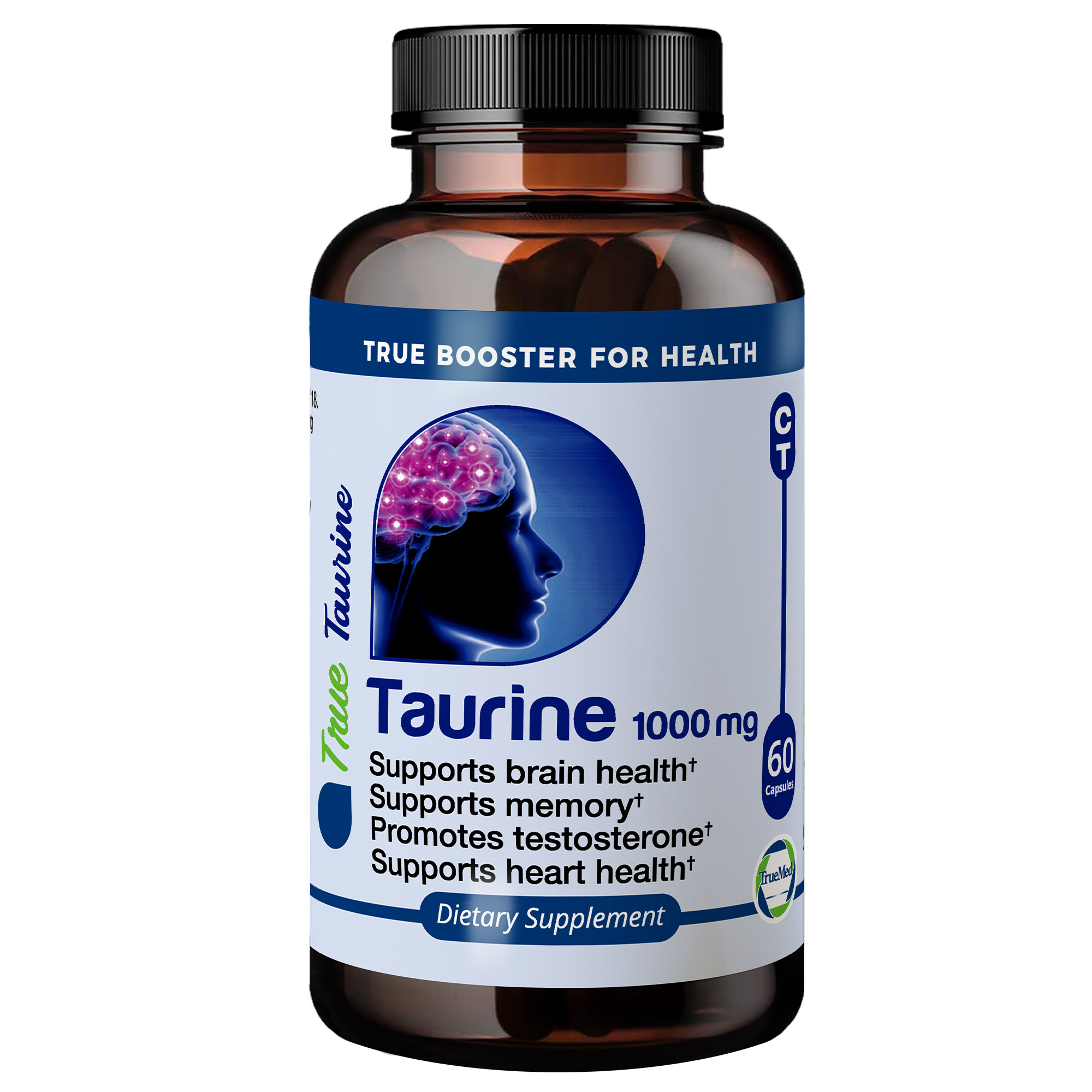 Jarrow Formulas Taurine, Brain and Memory Support, 1000 mg, 100 Caps