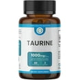 thumbnail image 1 of TrueMed Taurine 1000mg Amino Acid Supplement for Energy support, Focus & Mental clarity, Electrolyte balance & Antioxidant support, Caffeine-free Non-stimulant, 60 capsules, 1 of 10