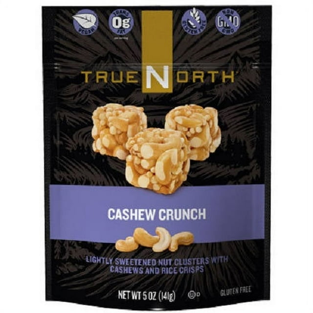 TrueNorth Nut Cluster Snacks, 5 oz Bags (Pack of 12), Multiple Flavors