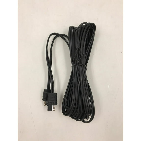 TruePower H21825-2 Flat Wire Harness 18 Gauge 2 Pin Quick Disconnect Harness, 25'