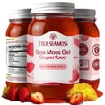thumbnail image 1 of TrueSeaMoss Wildcrafted Irish Sea Moss Gel – Strawberry, 1 Pack, Natural Seamoss – 16 fl oz Flavored Seaweed Snack, 1 of 8