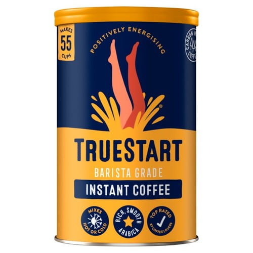 TrueStart Barista Grade Instant Coffee 100g, British Import (Pack of 2)