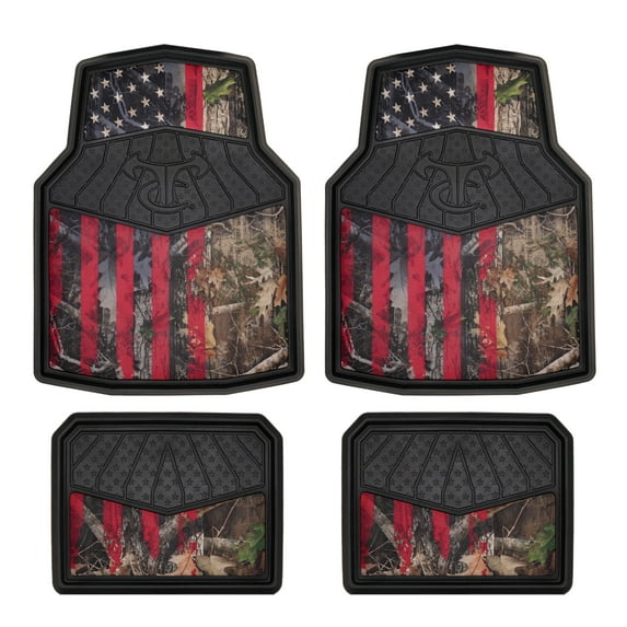 TrueTimber 4-Piece Kanati Freedom No-Trim Floor Mats, 79942WDC