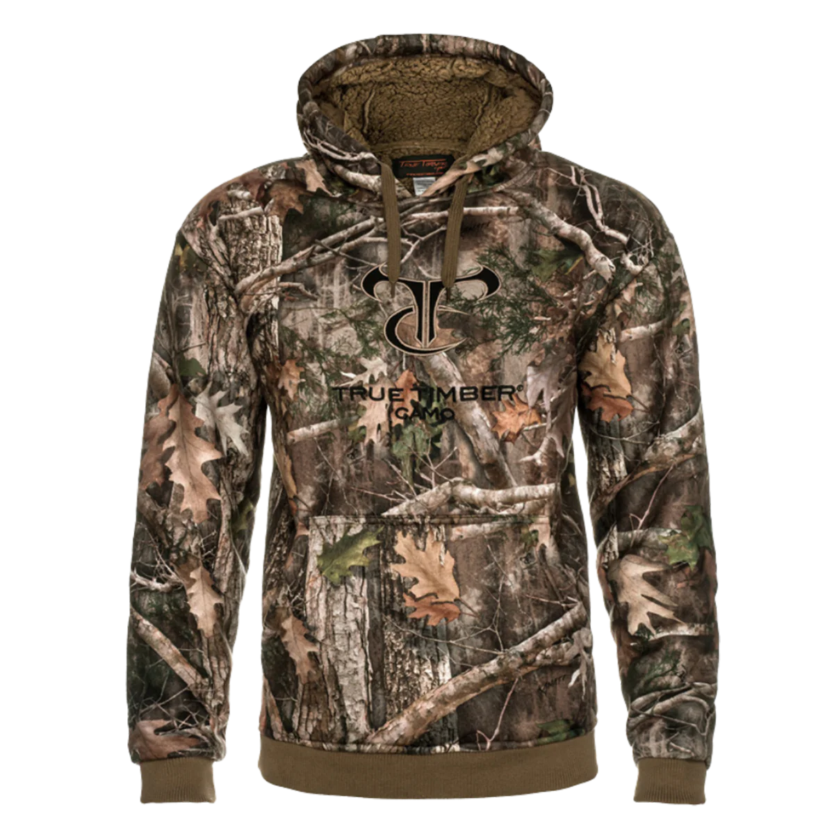 TrueTimber High Pile Fleece Hoodie - Walmart.com