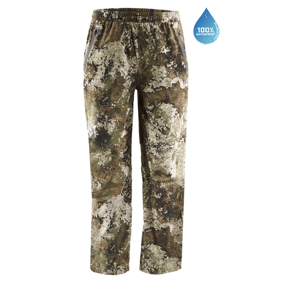 TrueTimber Men's HyTrek Waterproof Packable Hunting Pants