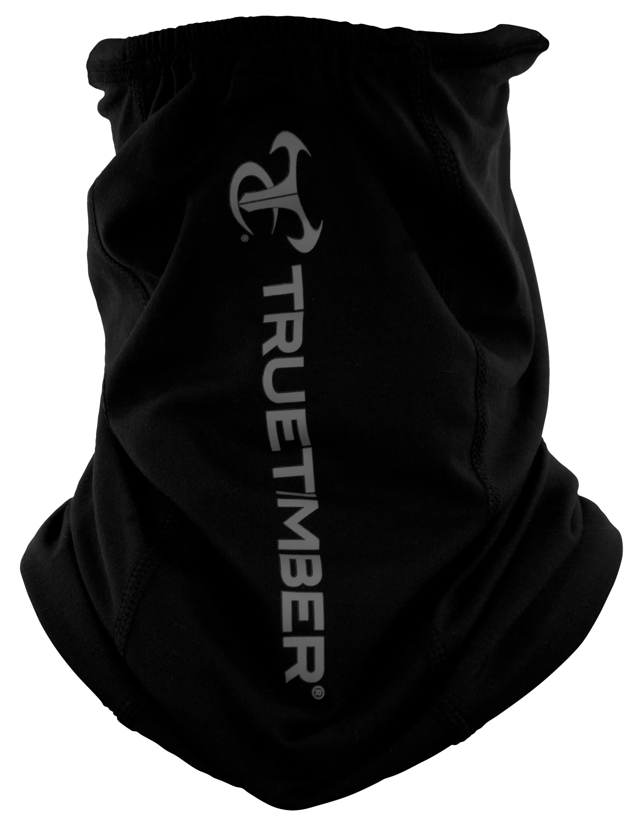 TrueTimber Logo Neck Gaiter Black/Black