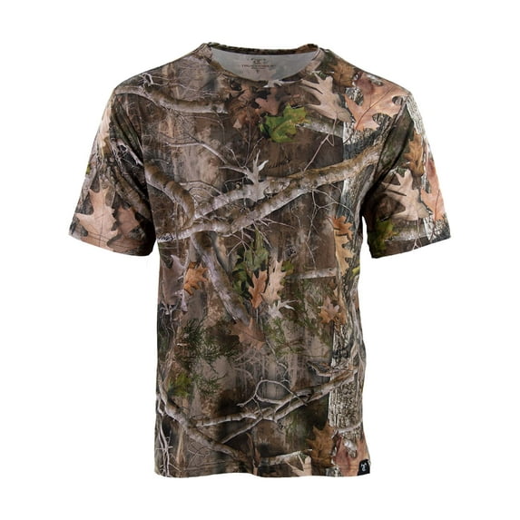 TrueTimber Men's Camo Performance Short Sleeve Tee Without Logo - Kanati, L