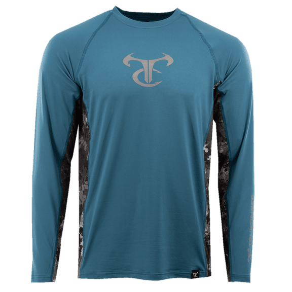 TrueTimber Men's Ripwater Long Sleeve Performance Fishing Shirt