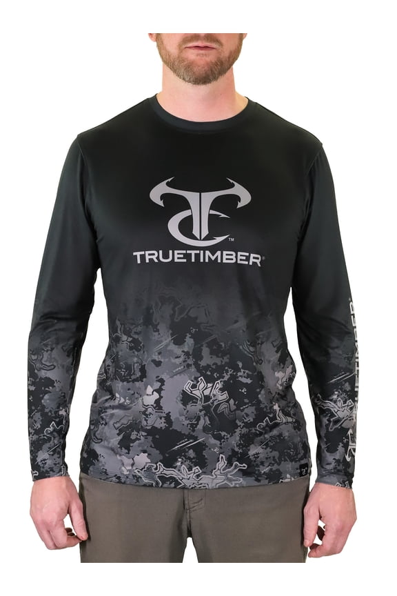 Men's Long Sleeve Sublimated Performance Fishing Tee