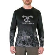 TrueTimber Mens Long Sleeve Sublimated Performance Fishing Tee, Viper Urban, XL