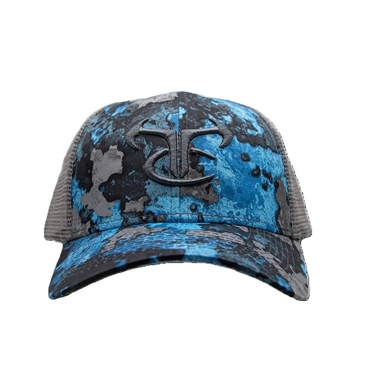 TrueTimber RipTide Camo Mesh Back Logo Cap, One Size