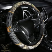 TrueTimber Kanati Steering Wheel Cover, Camo, 14.5 -15.5 , Molded Grips, Stretch Fit