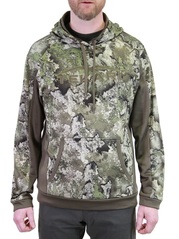Tekari Camo Performance Hoodie - XRC Camo, 2XL