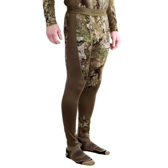Tekari Men's Fleece Base Layer Hunting Pants, M-XL