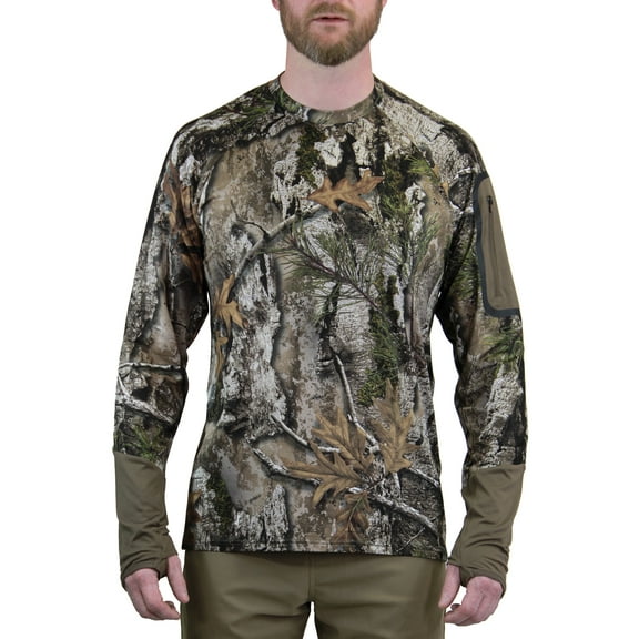 Tekari Men's Boldrun Long Sleeve Performance Hunting Shirt
