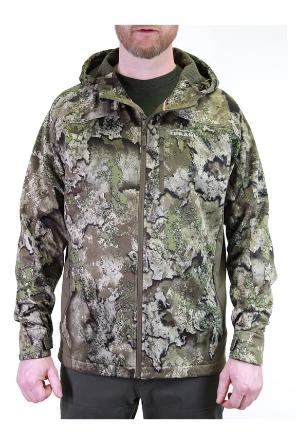 Tekari StrideFlex Full Zip Hooded Jacket - XRC Camo, M