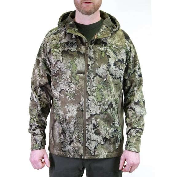 TrueTimber Tekari StrideFlex Full Zip Hooded Jacket - XRC Camo, S