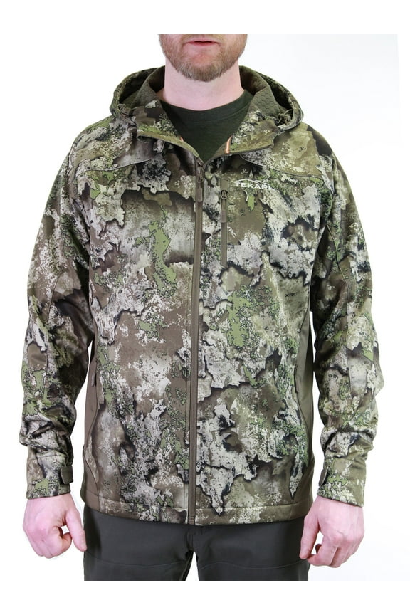 Tekari StrideFlex Full Zip Hooded Jacket - XRC Camo, XL