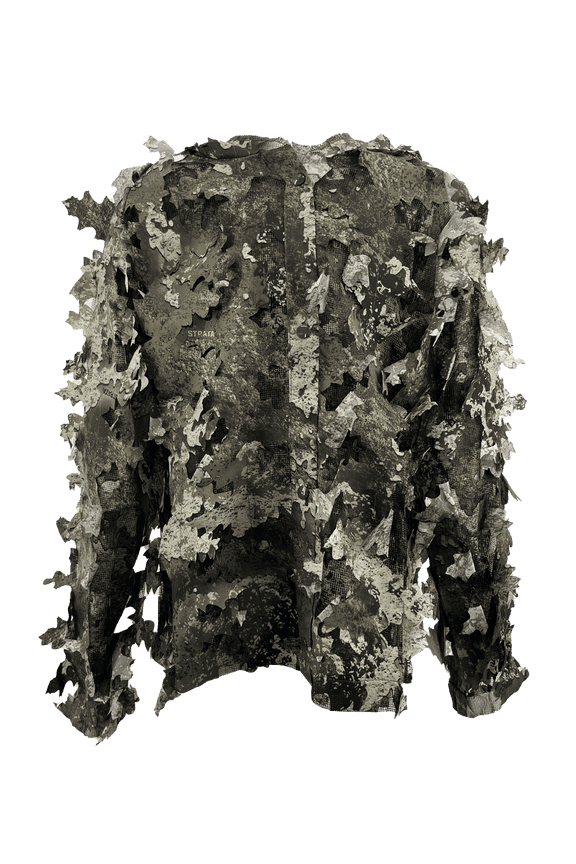 Unisex Youth Leafy Mesh Hunting Jacket