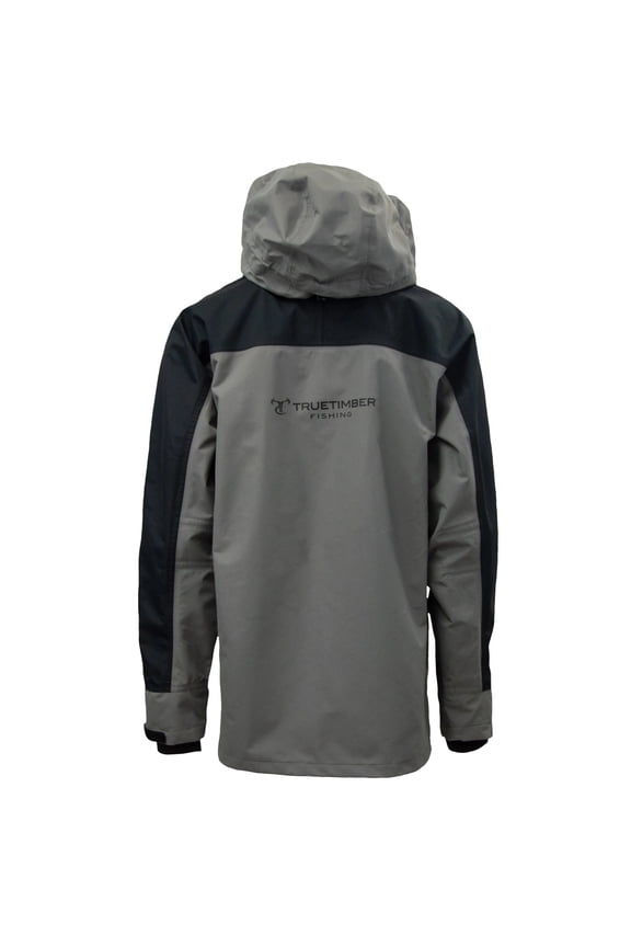 WaveTamer Parka - Mens, Cool Gray/Jet Black, Large,